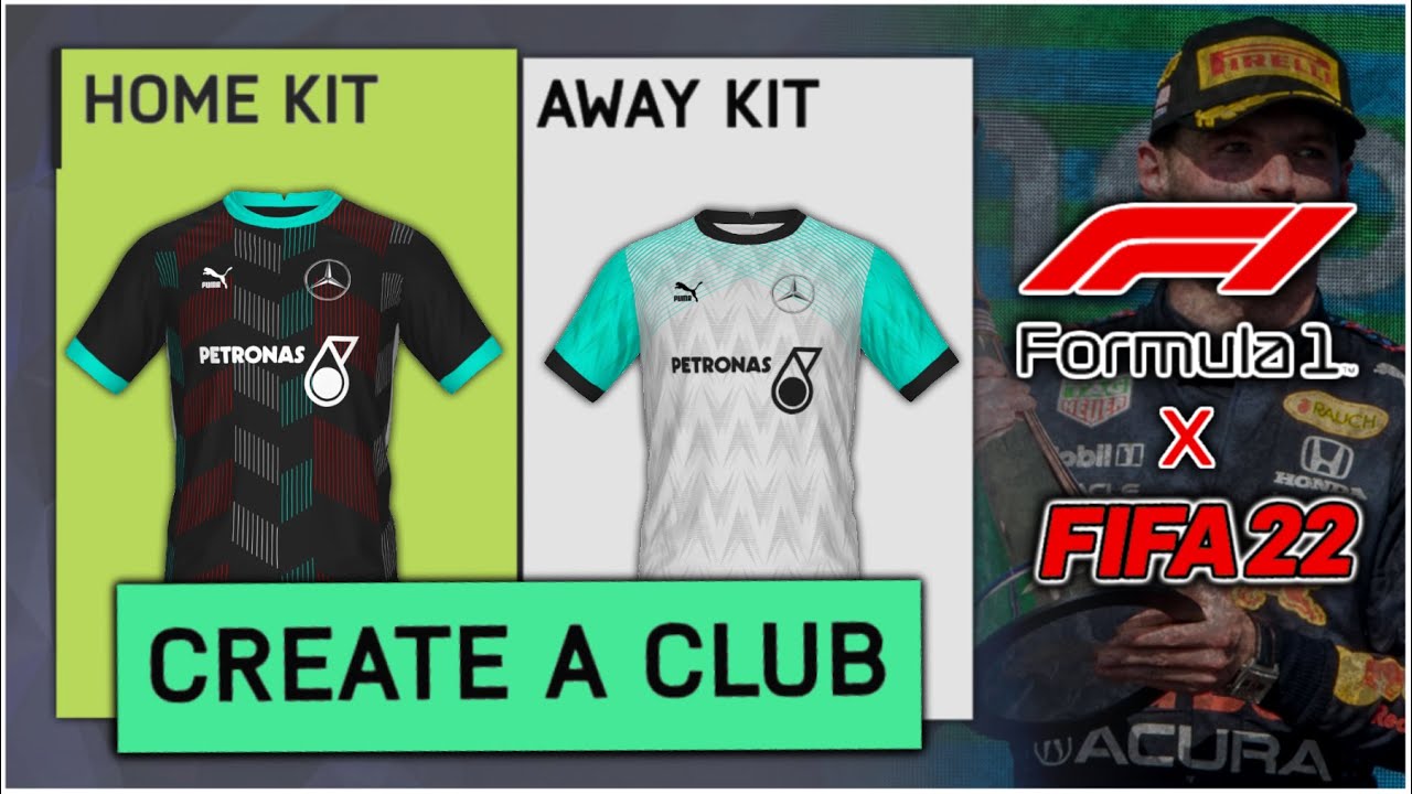 How to Create all 10 F1 Teams in FIFA 22 Career Mode!
