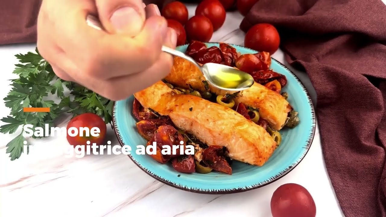 Salmone PERFETTO in friggitrice ad aria: un piatto LEGGERO e DELIZIOSO!
