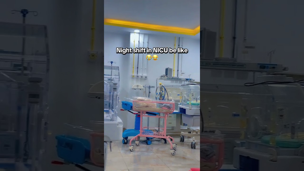 POV: You're a NICU nurse on nights 😴 #nicu #nurselife
