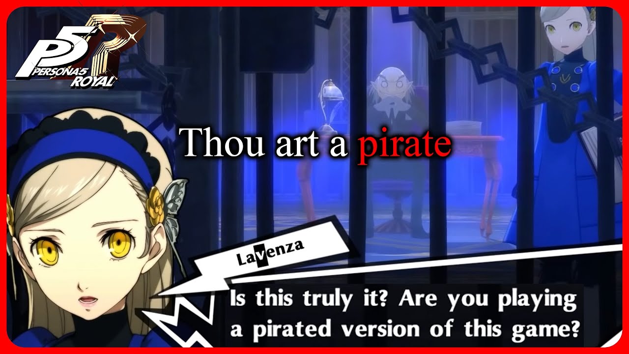 Persona 5 Royal Anti Piracy Event ( SPOILERS )