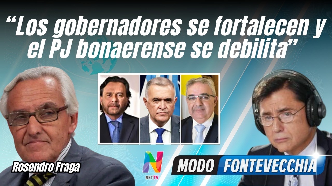 El politólogo, Rosendo Fraga analizó el creciente poder de los gobernadores en la coyuntura actual