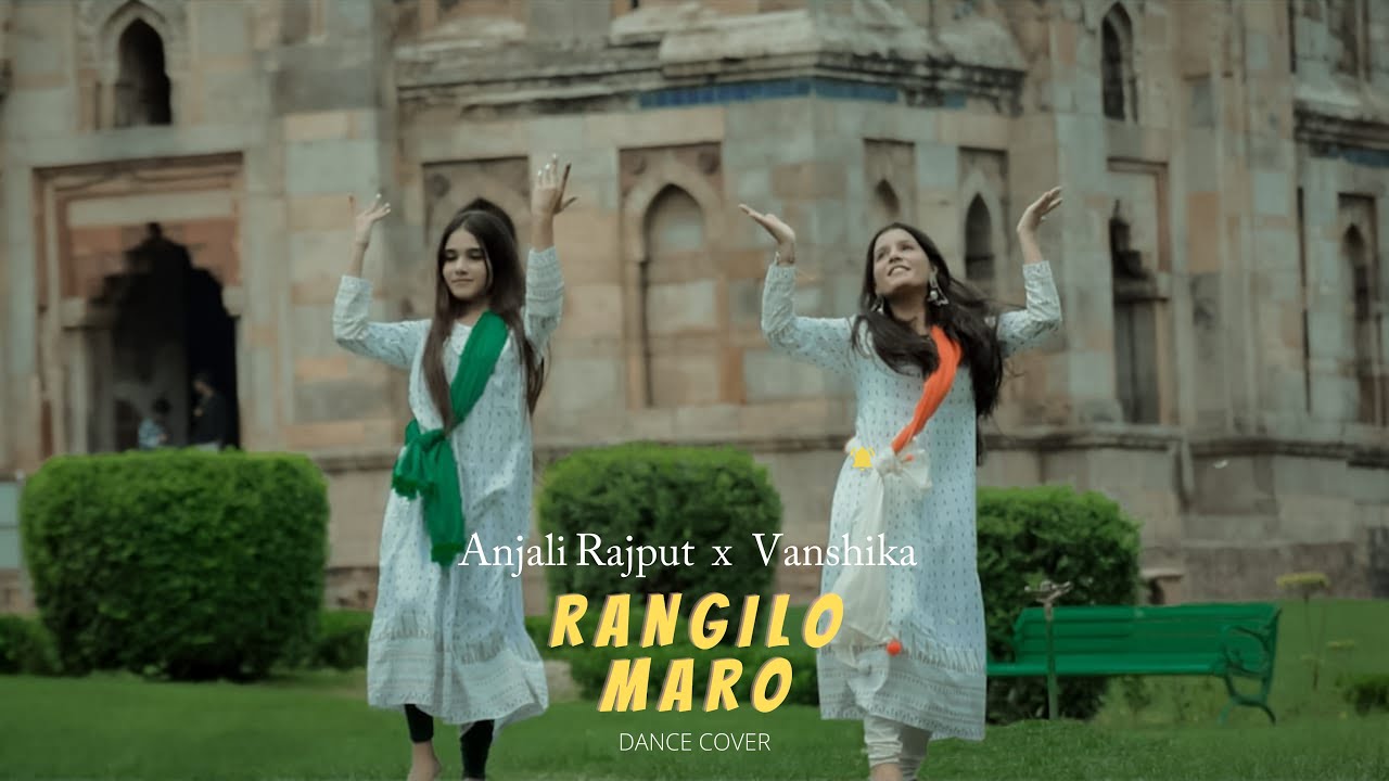 Rangilo Maro Dholna | Anjali & Vanshika | Independence Day Special 🇮🇳| #independenceday #dance