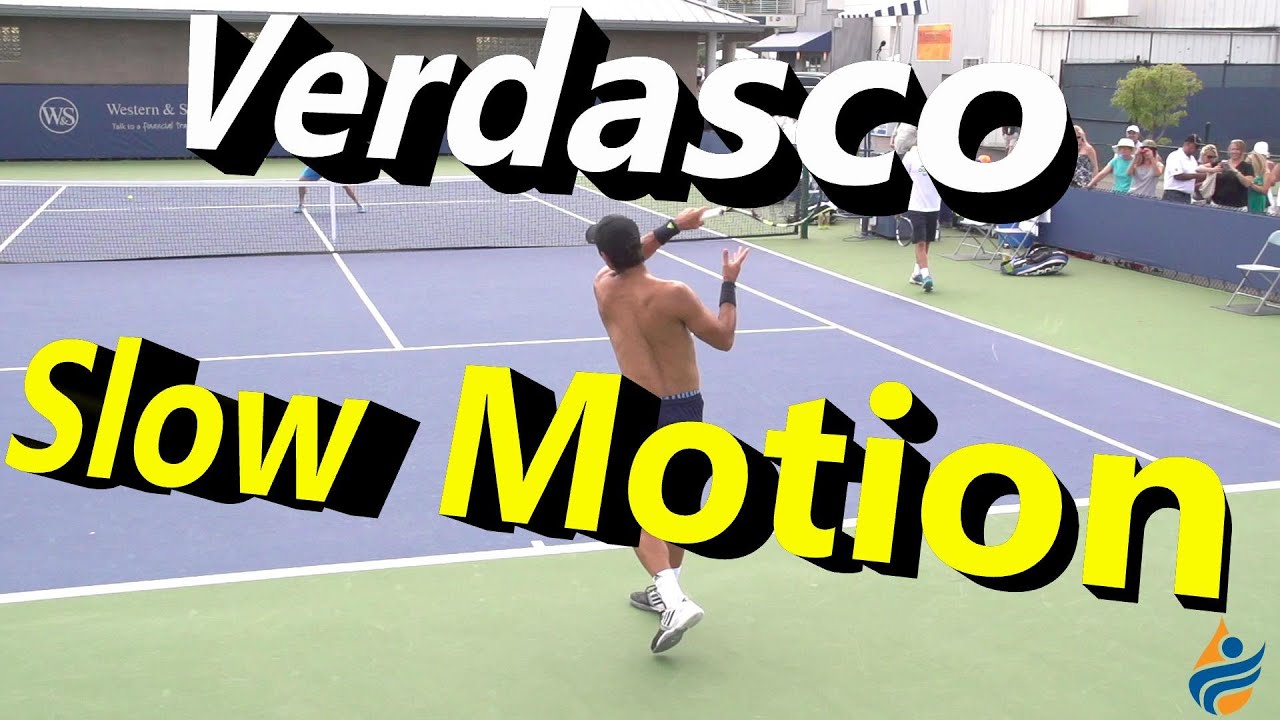 Fernando Verdasco Slow Motion Forehand, Backhand & Slice Backhand (Cincinnati 2014)