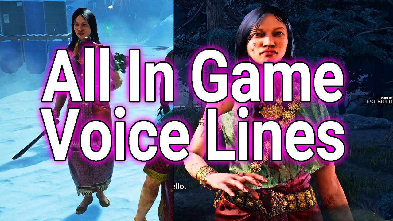 The Krasue All In Game Voice Lines!