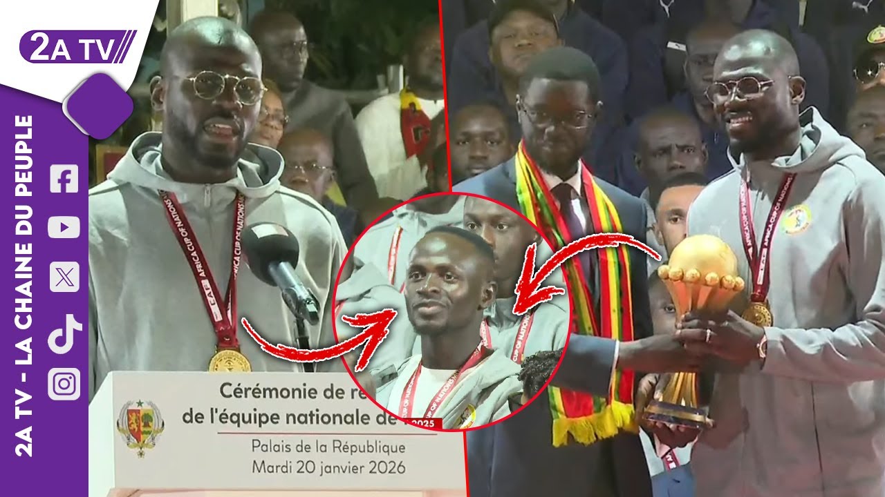 Discours Digne d’un Champion ! Kalidou Coulibaly vante Sadio Mané et ses Coéquipiers 