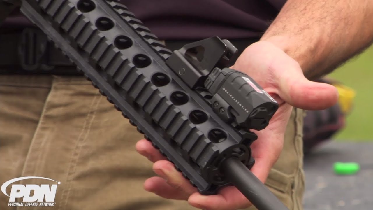 Laser Rifle as an Aiming Device  |  Personal Defense Network