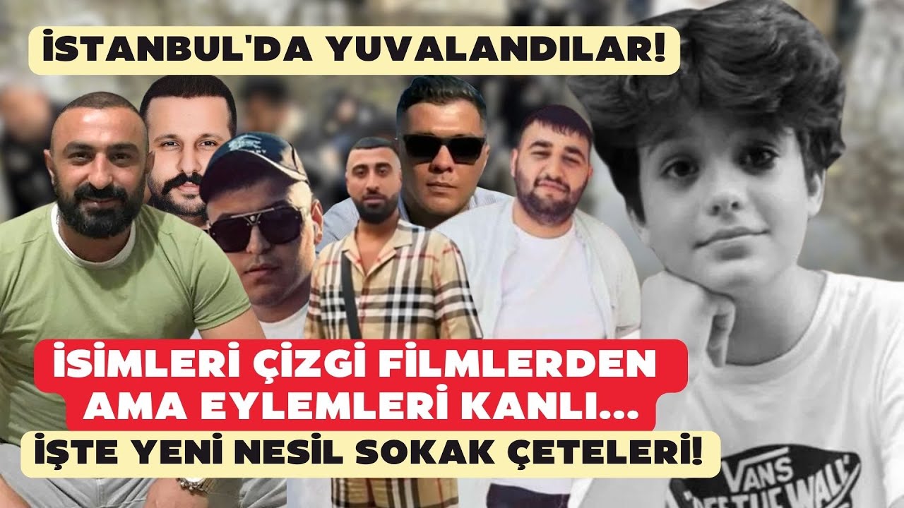 İsimleri çizgi filmlerden ama eylemleri kanlı! İşte İstanbul'a korku salan yeni nesil sokak çeteleri