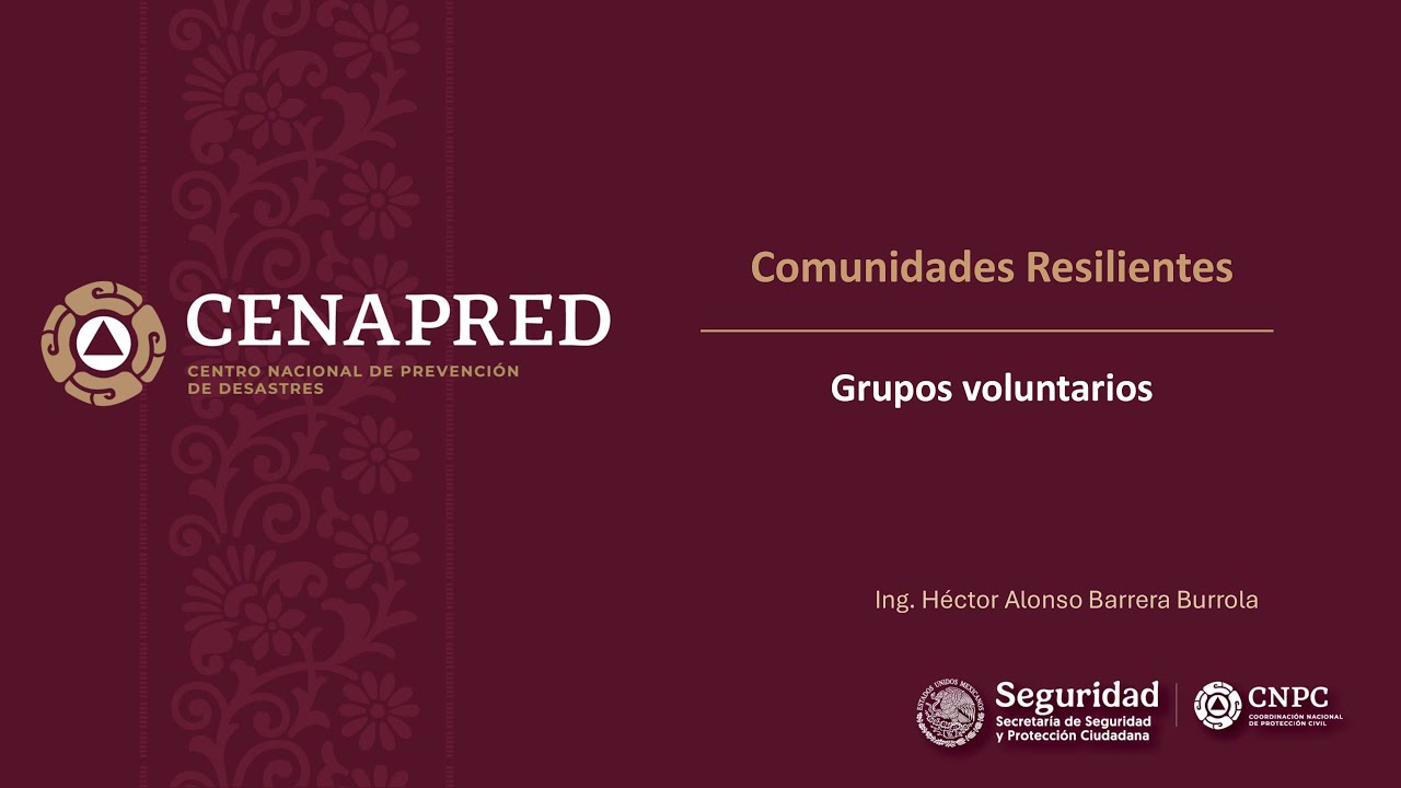 Curso: Comunidades Resilientes, Tema 1