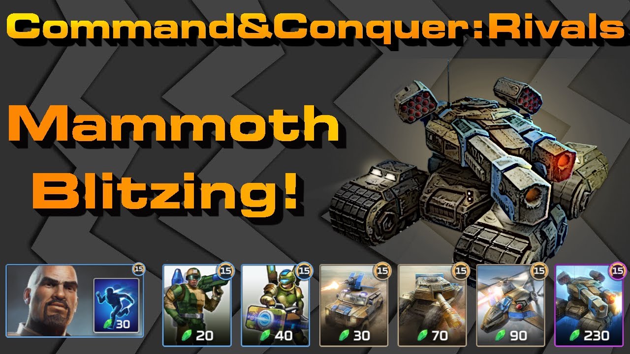 C&C Rivals: Mammoth Blitzing!