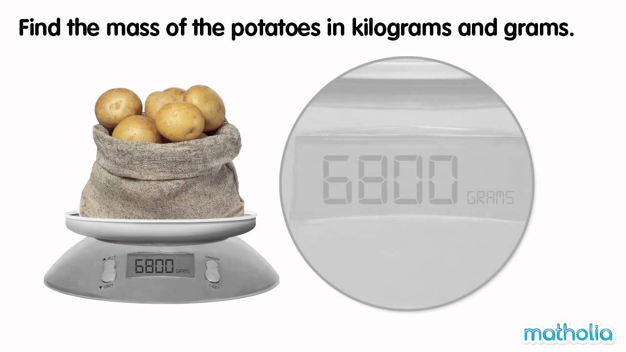 Converting Grams to Kilograms and Grams