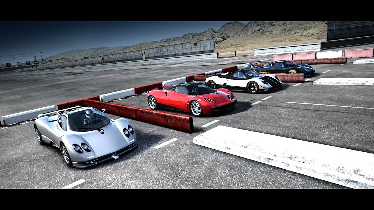 World's Greatest Drag Race! FASTEST Pagani's All in One Race | Forza Motosport 4