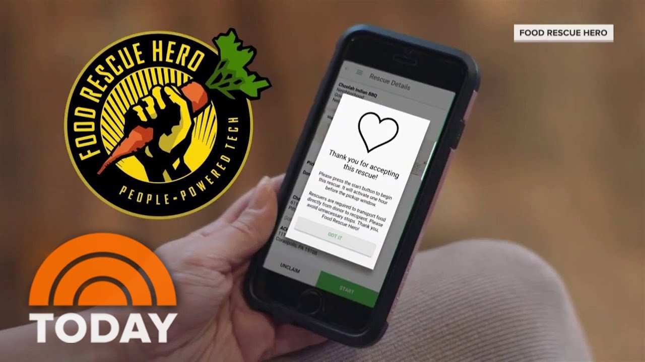 New app helps fight food waste and brings it to those in need