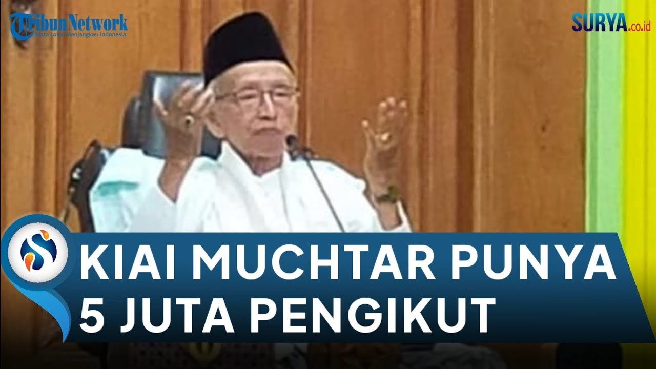 SOSOK KIAI MUCHTAR yang Putranya Jadi Tersangka Kasus Pencabulan Santriwati Punya 5 Juta Pengikut