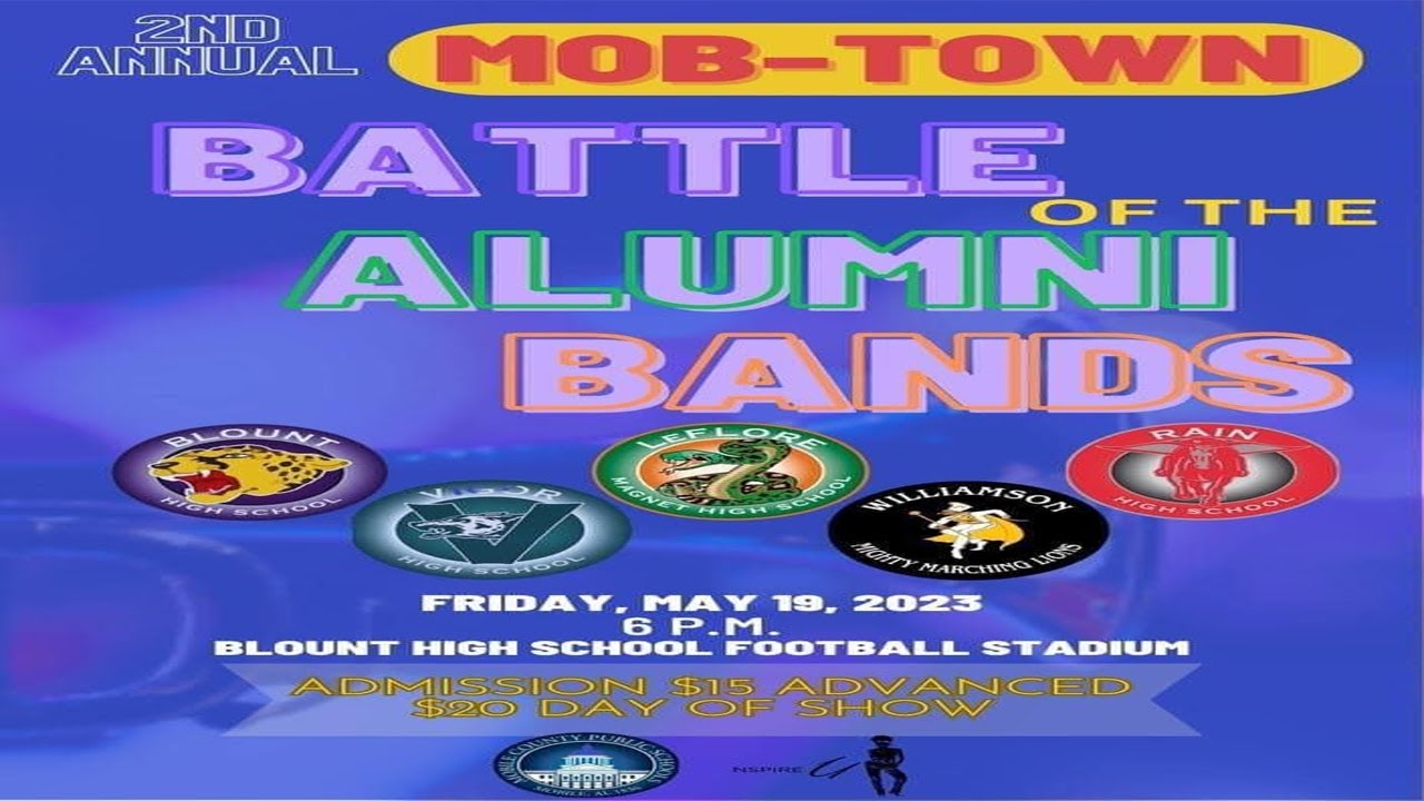 MOBTOWN Alumni BOTB || Williamson,  LeFlore, B.C. Rain, Vigor, Blount - Marching In (5.19.23)