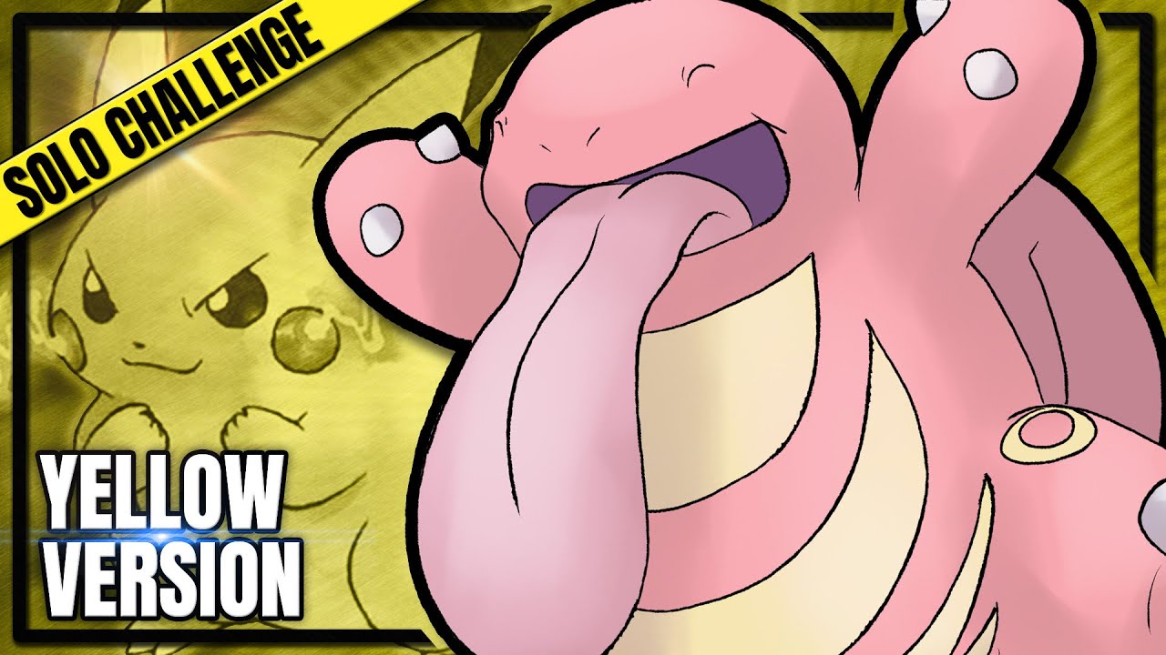 Только Ликитунг - Pokemon Yellow - Мой квест за время меньше часа