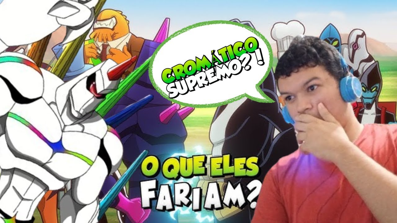 MILK REACT (BEN 10) - E SE OS ALIENS SAISSEM DO RELÓGIO - @VoiceMakers