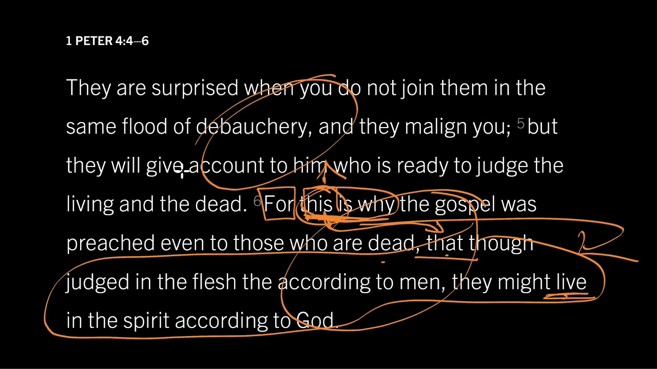 Is There Any Hope for the Dead? 1 Peter 4:6