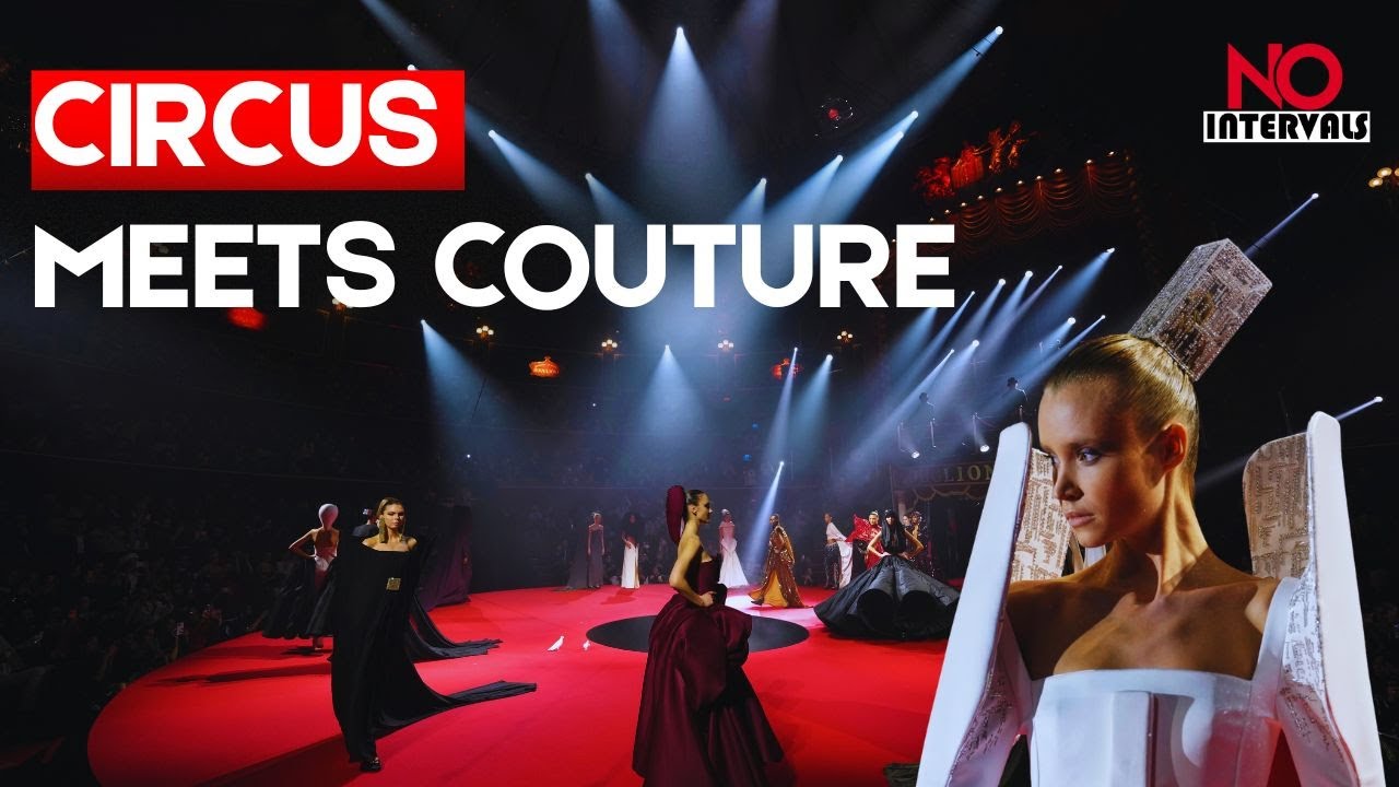 Stephane Rolland’s Circus Couture Stuns Paris | Entertainment News | No Intervals