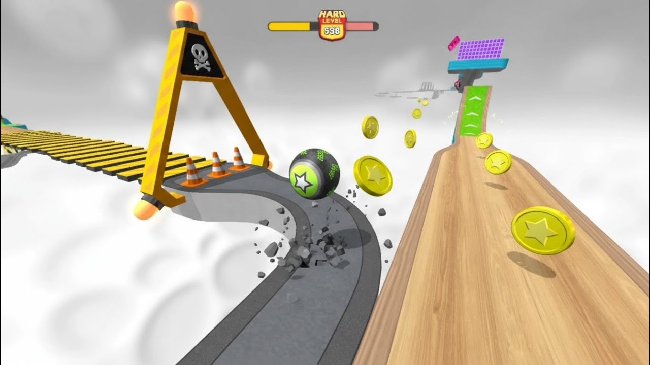 Going Balls fast SpeedRun android gameplay walkthrough ios level run 