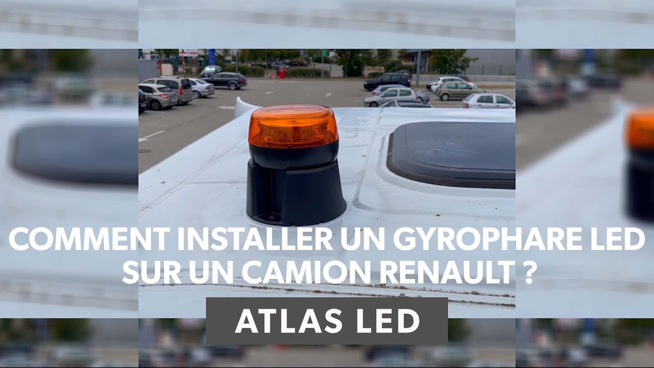[TUTO] Comment installer un gyrophare sur un camion Renault Trucks ? | Vignal Group