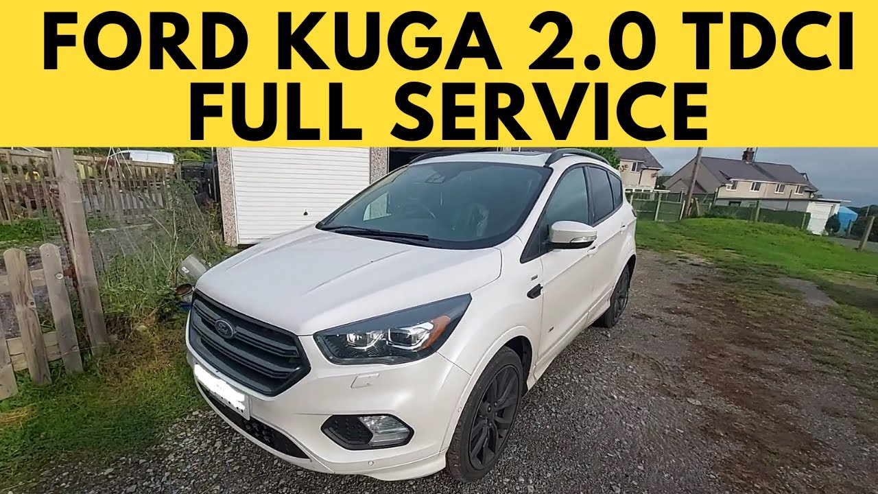 Ford Kuga 55,000 mile service. How To
