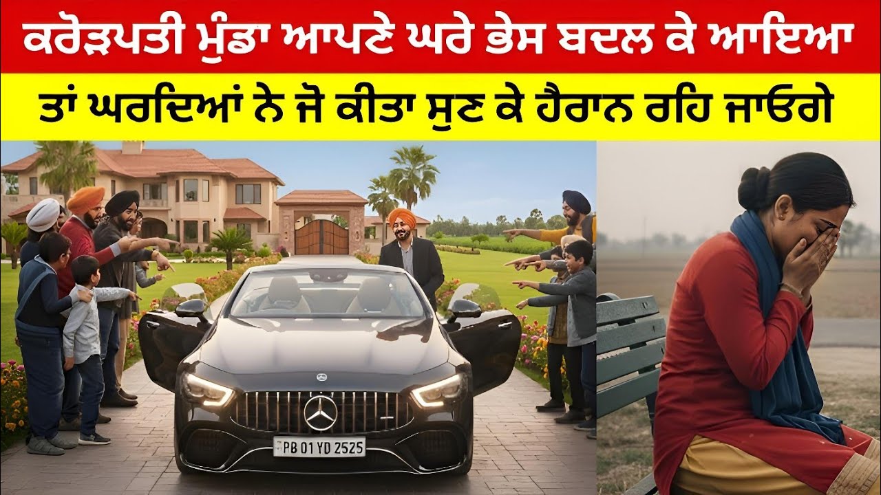 ਕਰੋੜਪਤੀ ਮੁੰਡਾ ਆਪਣੇ ਘਰੇ ਭੇਸ ਬਦਲ ਕੇ ਆਇਆ ਤਾਂ ਘਰਦਿਆਂ ਨੇ ਜੋ ਕੀਤਾ ਸੁਣ ਕੇ ਹੈਰਾਨ ਰਹਿ ਜਾਓਗੇ