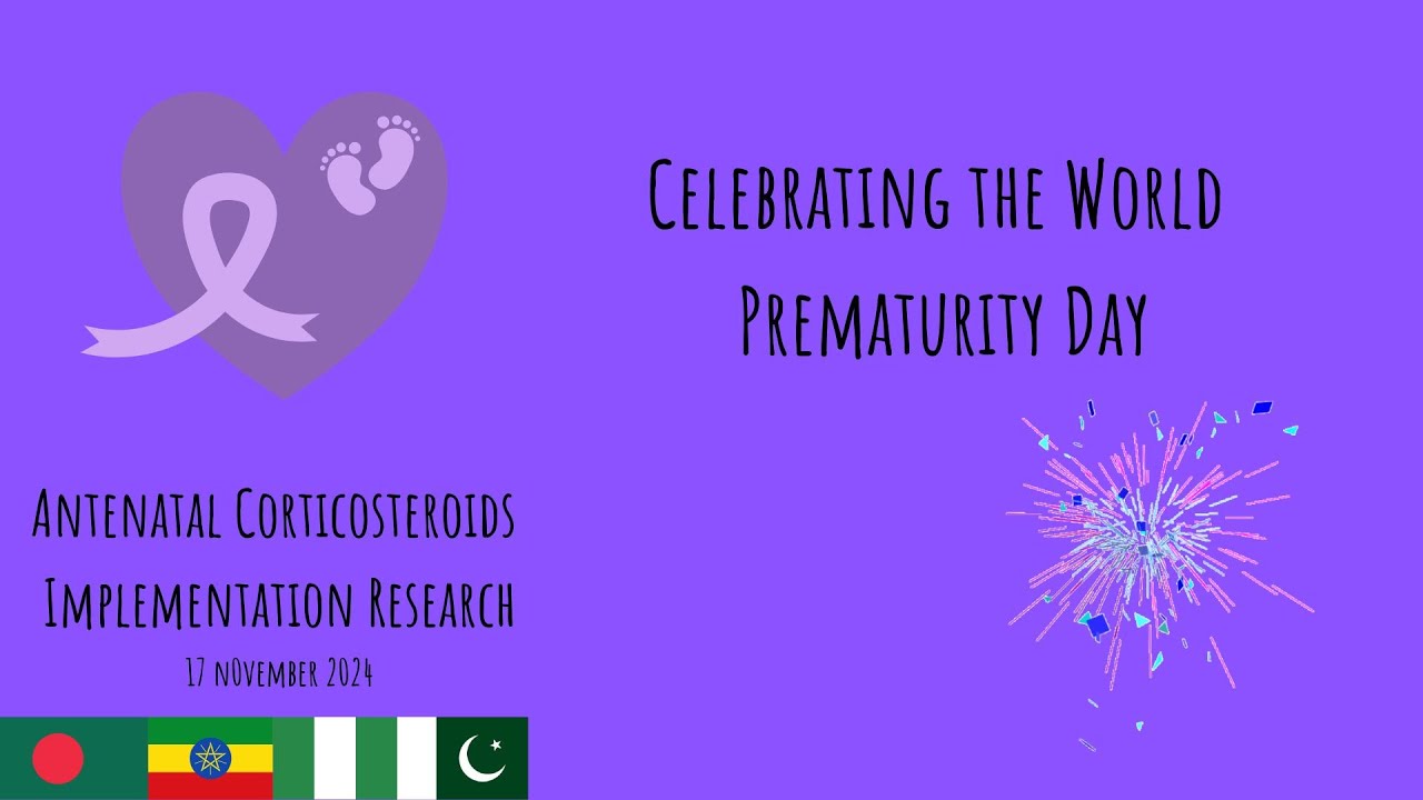 World prematurity Day 17th of november 2024