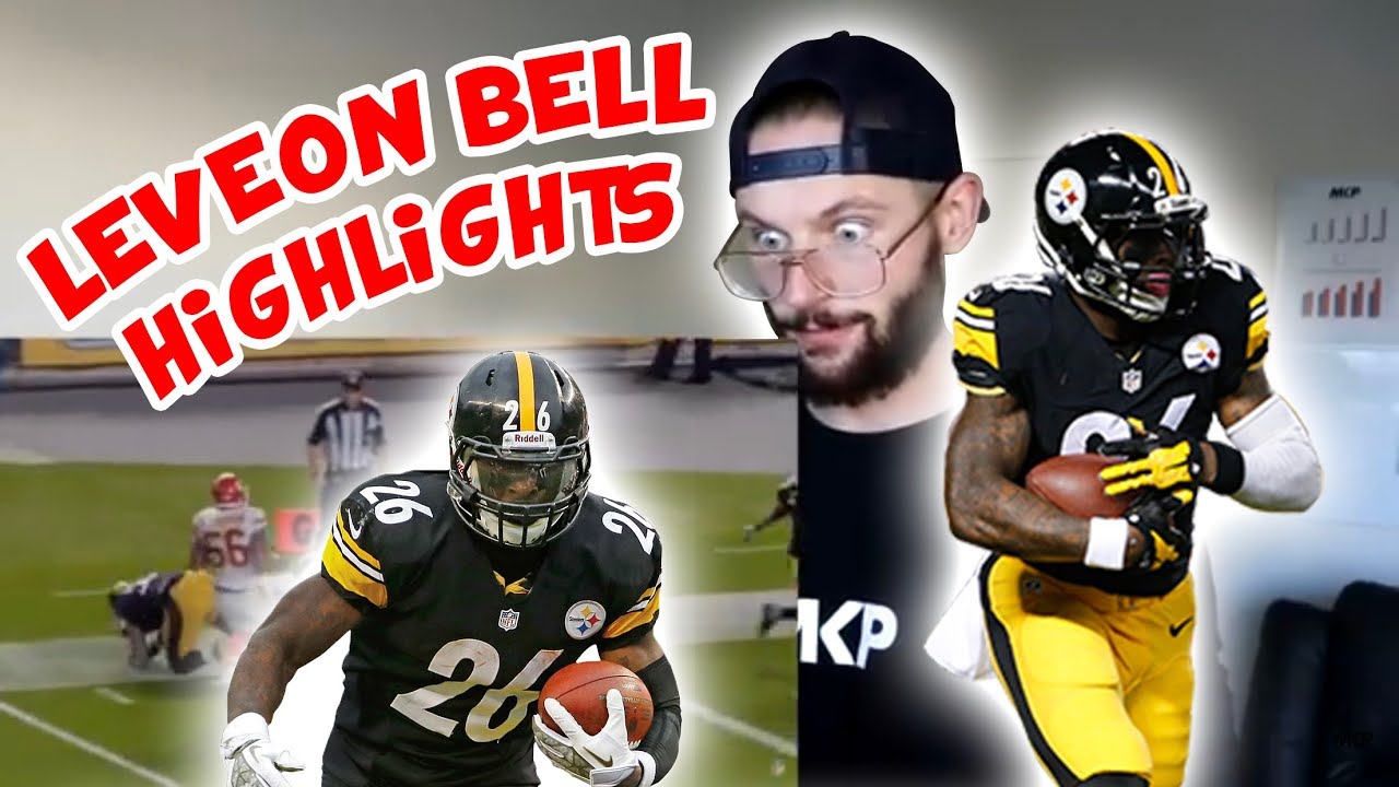 Rugby Player Reacts to LE'VEON BELL NFL Highlights!
