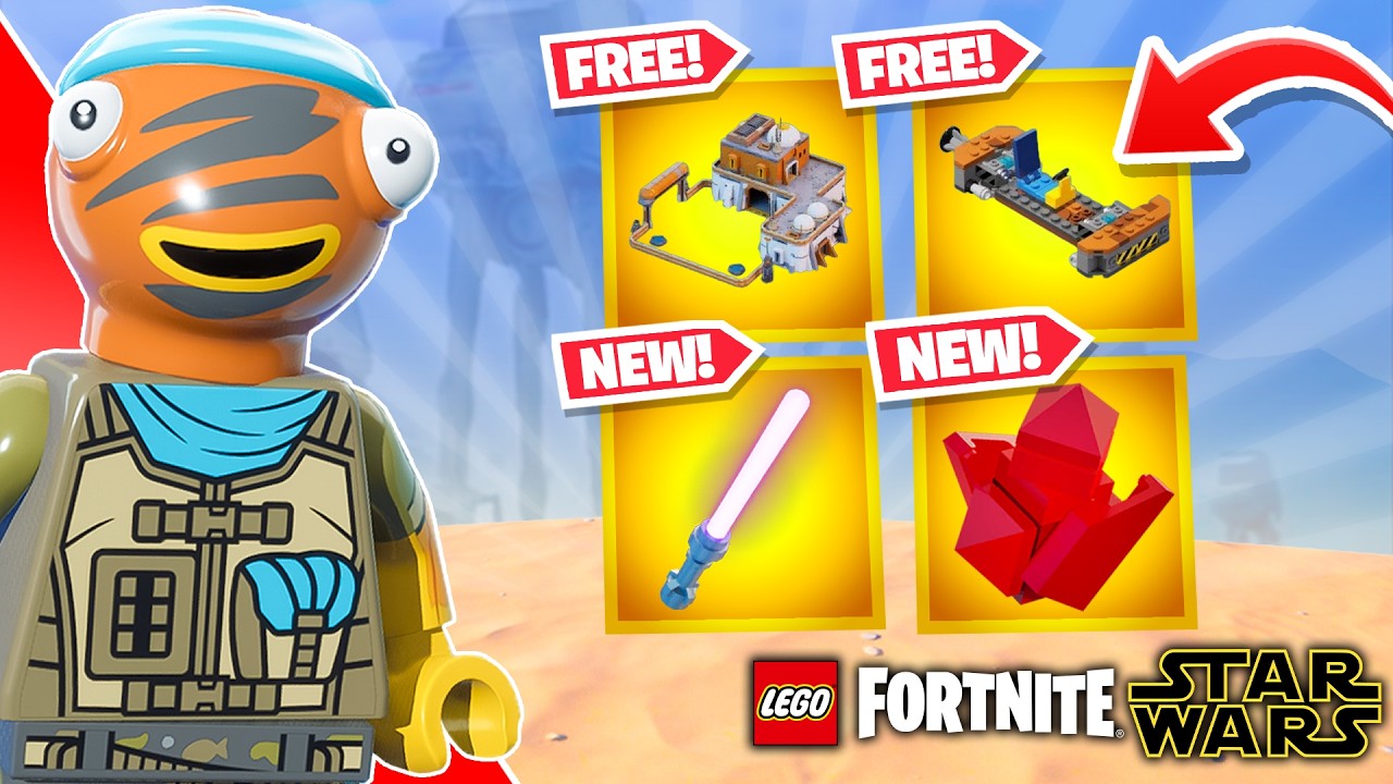 EVERYTHING You NEED TO KNOW About TODAY'S Part 2 Star Wars x LEGO Fortnite Odyssey Update!
