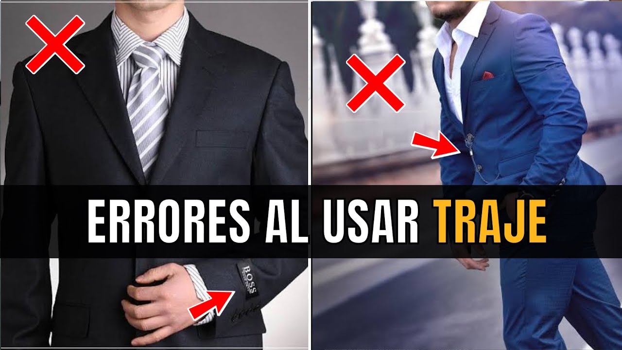 ERRORES al usar TRAJE - ¡Nunca hagas ESTO!