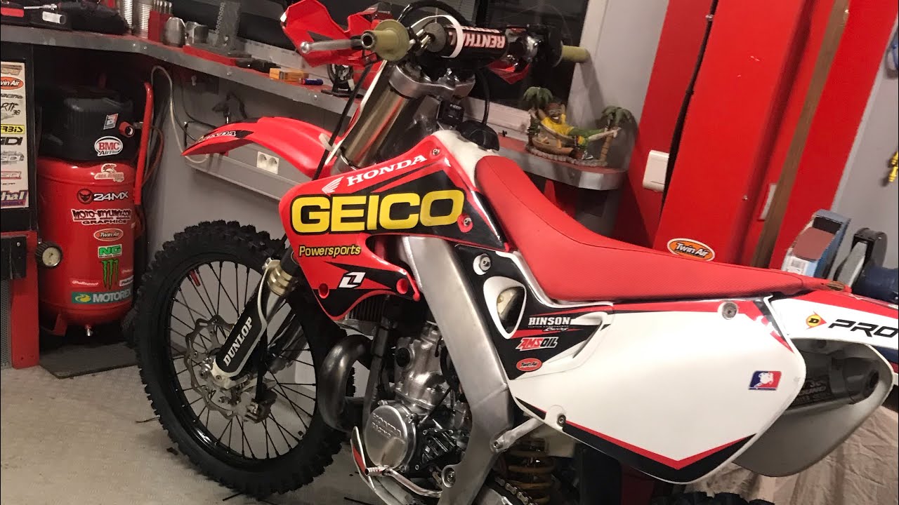Honda 250 cr 1999 (restauration)