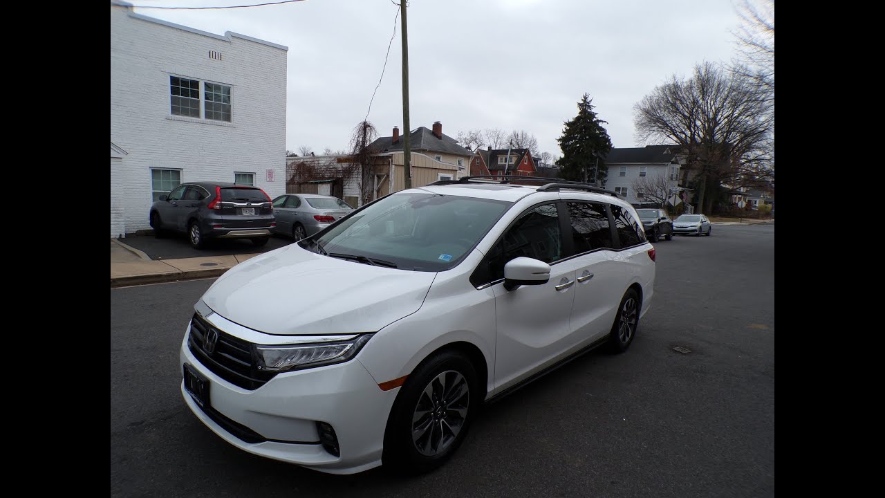 [A1021] HONDA ODYSSEY EX-L (White)