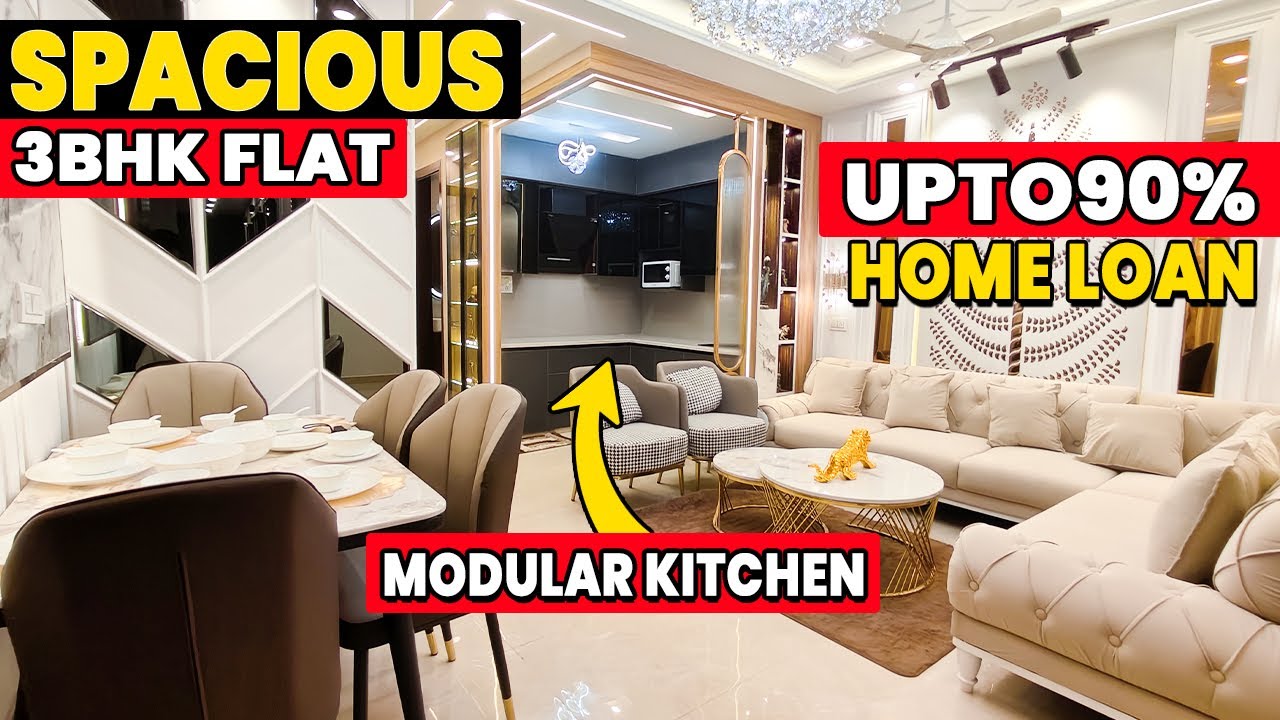Spacious & Luxurious 3 BHK Flat in Dwarka Mor Delhi | Mohan Garden Flats | Upto 90% Home Loan