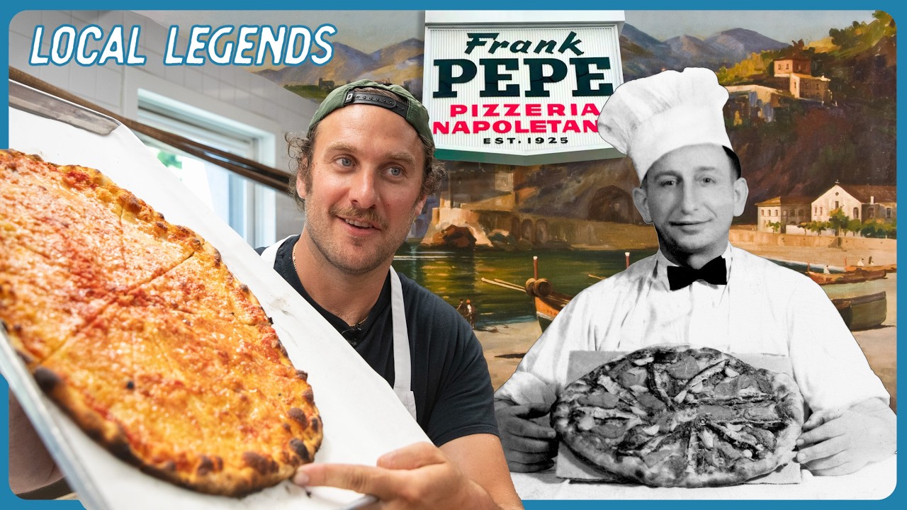 Making Frank Pepe's Pizzeria Napoletana Legendary New Haven-Style Pizza | Local Legends | Brad Leone