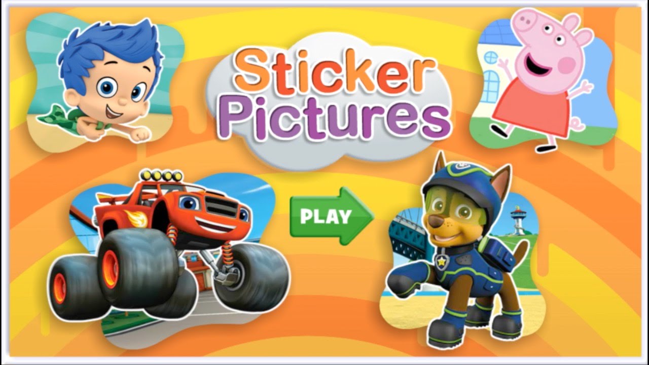Nick Jr. Sticker Pictures - Bubble Guppies, Team Umizoomi, Blaze, PAW Patrol, and More!