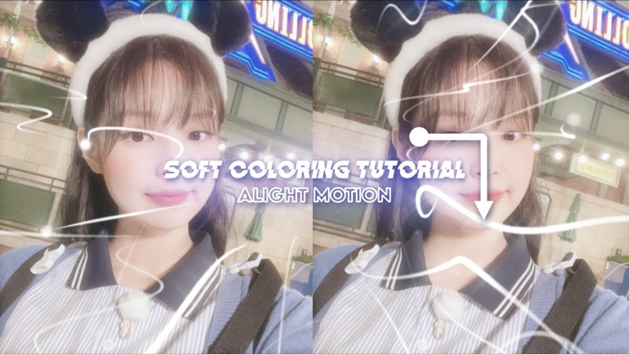 Soft coloring tutorial {Alight Motion}