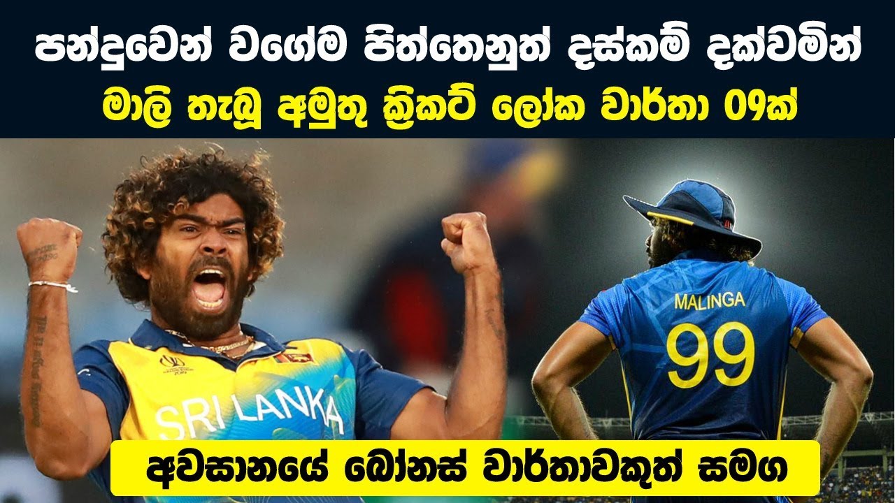 ලසිත් මාලිංග තැබූ අමුතුම ක්‍රිකට් ලෝක වාර්තා 09ක් | Strange Cricket Records Of Lasith Malinga