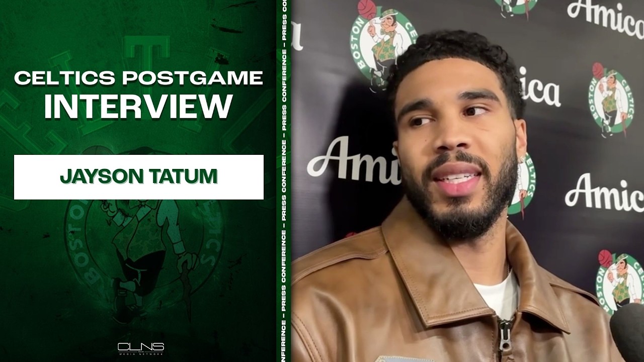 Джейсон Тейтум о ключевых моментах партнерства с Джейленом Брауном | Послематчевое интервью «Селт...