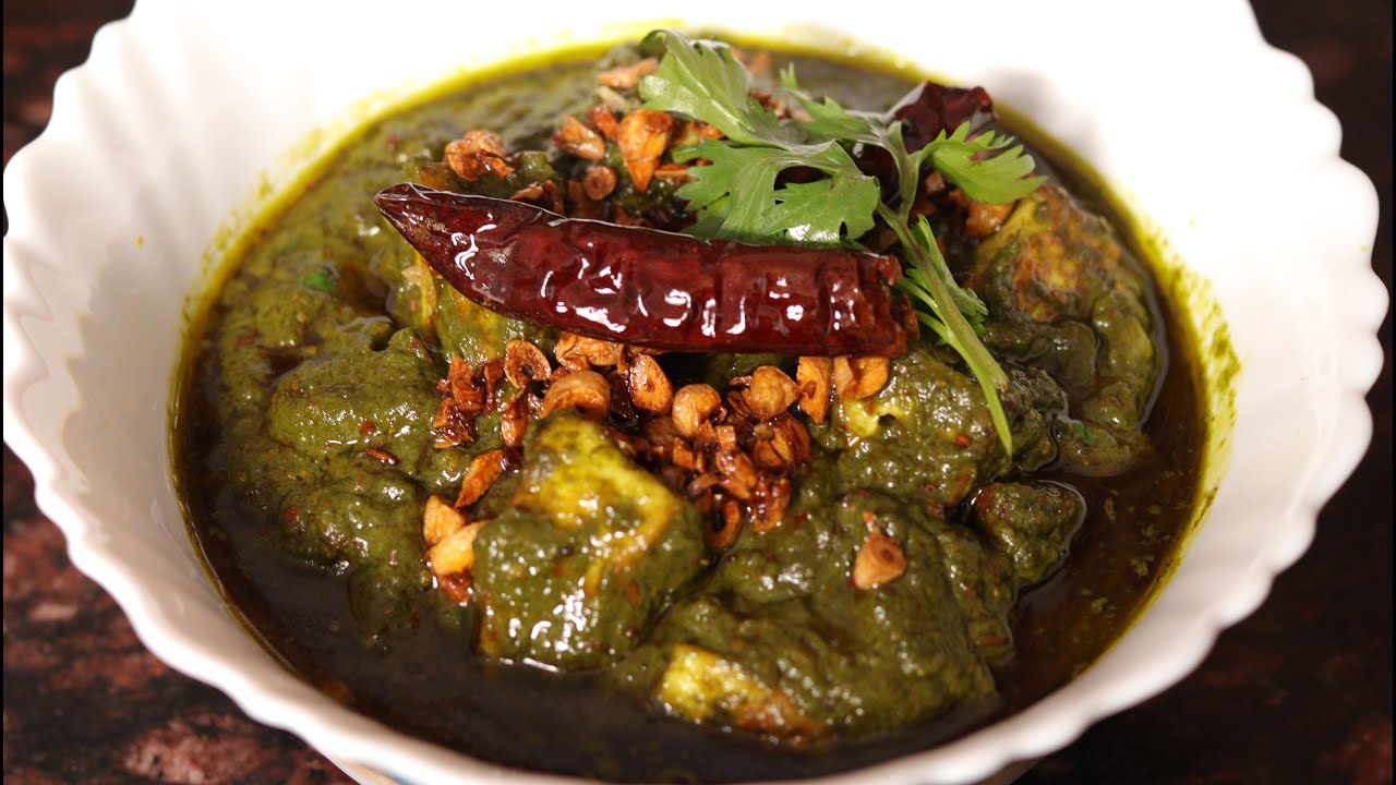 Easy Lahsuni Palak Paneer Recipe- Dhaba Style|#palakpaneer #easyrecipe #palak