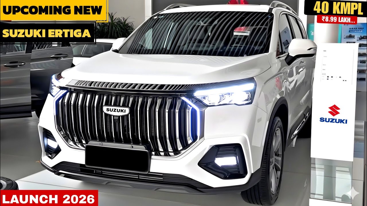 UPCOMING SUZUKI ERTIGA FACELIFT LAUNCH IN INDIA 2026 | PRICE, LAUNCH DATE, FEATURES | ERTIGA 2026