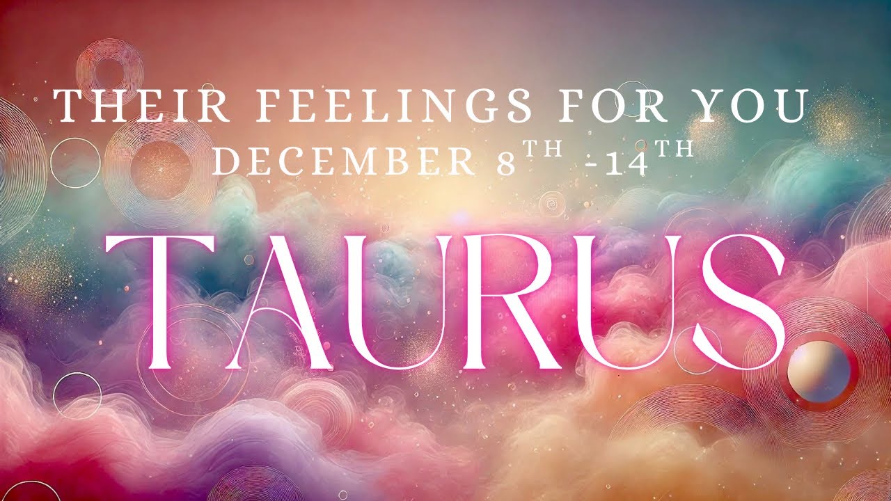TAURUS tarot ♉️ Someone Is Not Telling You How They Truly Feel Taurus December 2025 8th - 14th 