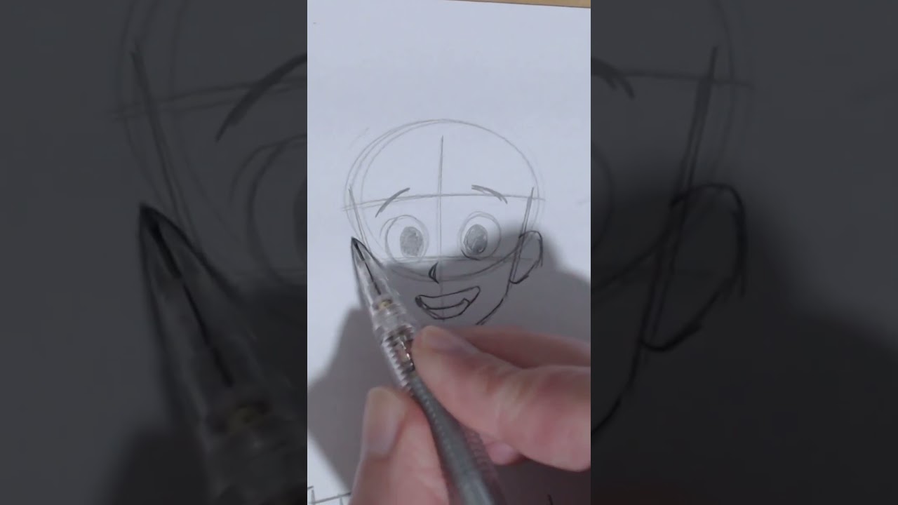 como desenhar rosto de menino #desenho #comodesenhar #art