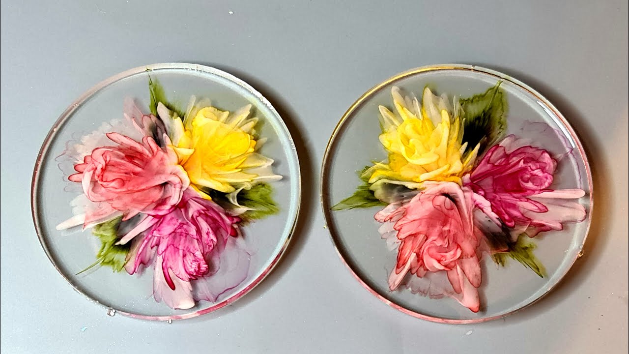 #122 Magische Blumen ♡ Magic resin flowers