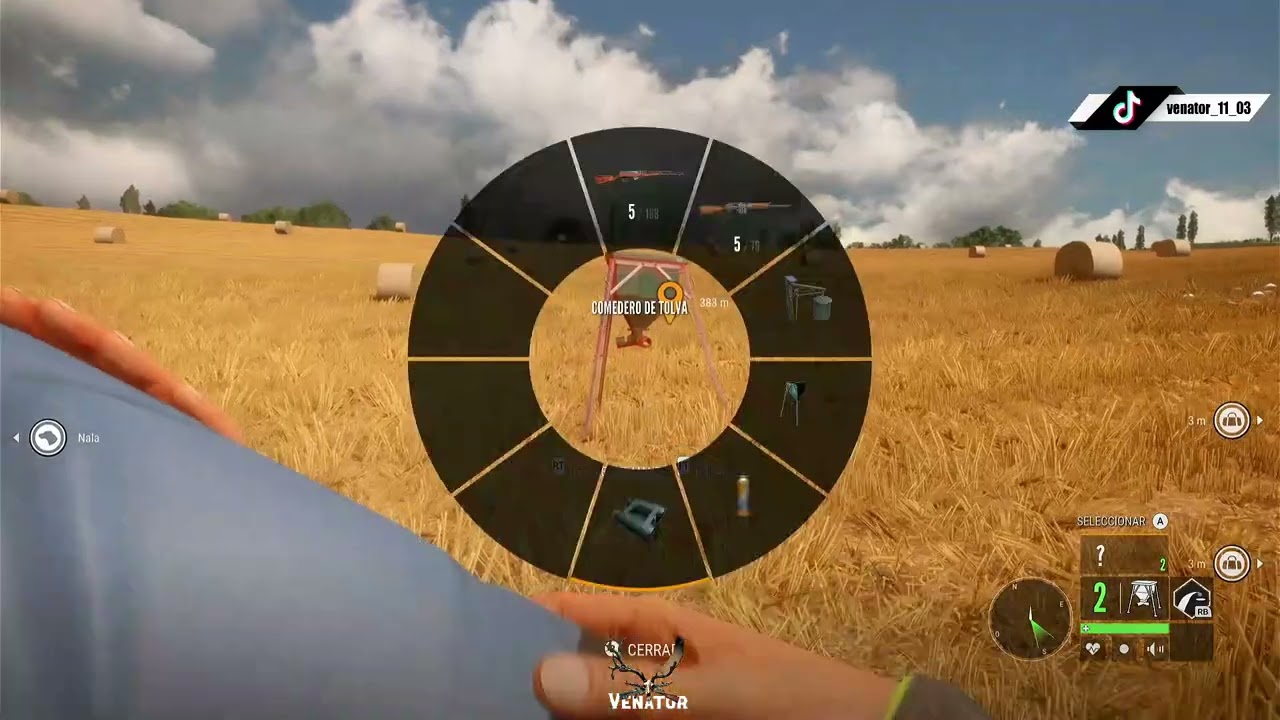 PROBANDO LOS NUEVOS COMEDEROS EN CUATRO COLINAS-HUNTER CALL OF THE WILD