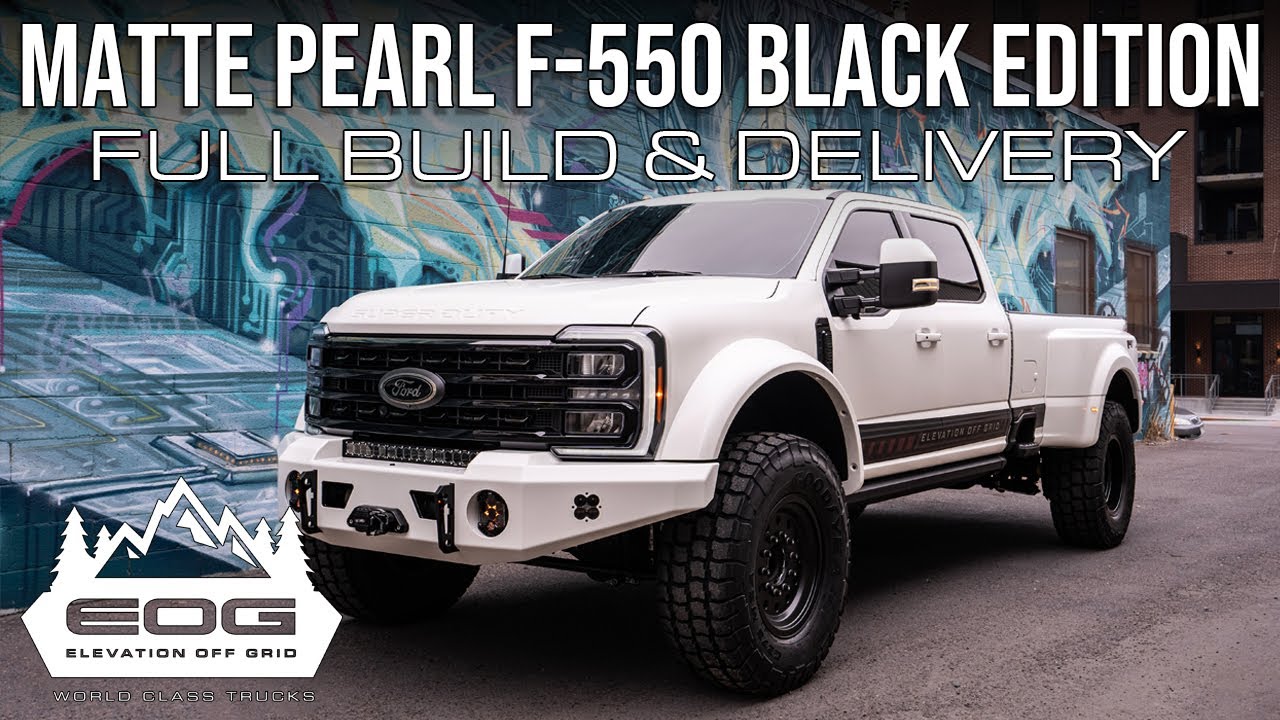 Matte Pearl F-550 Black Edition ПОЛНАЯ СБОРКА + Доставка