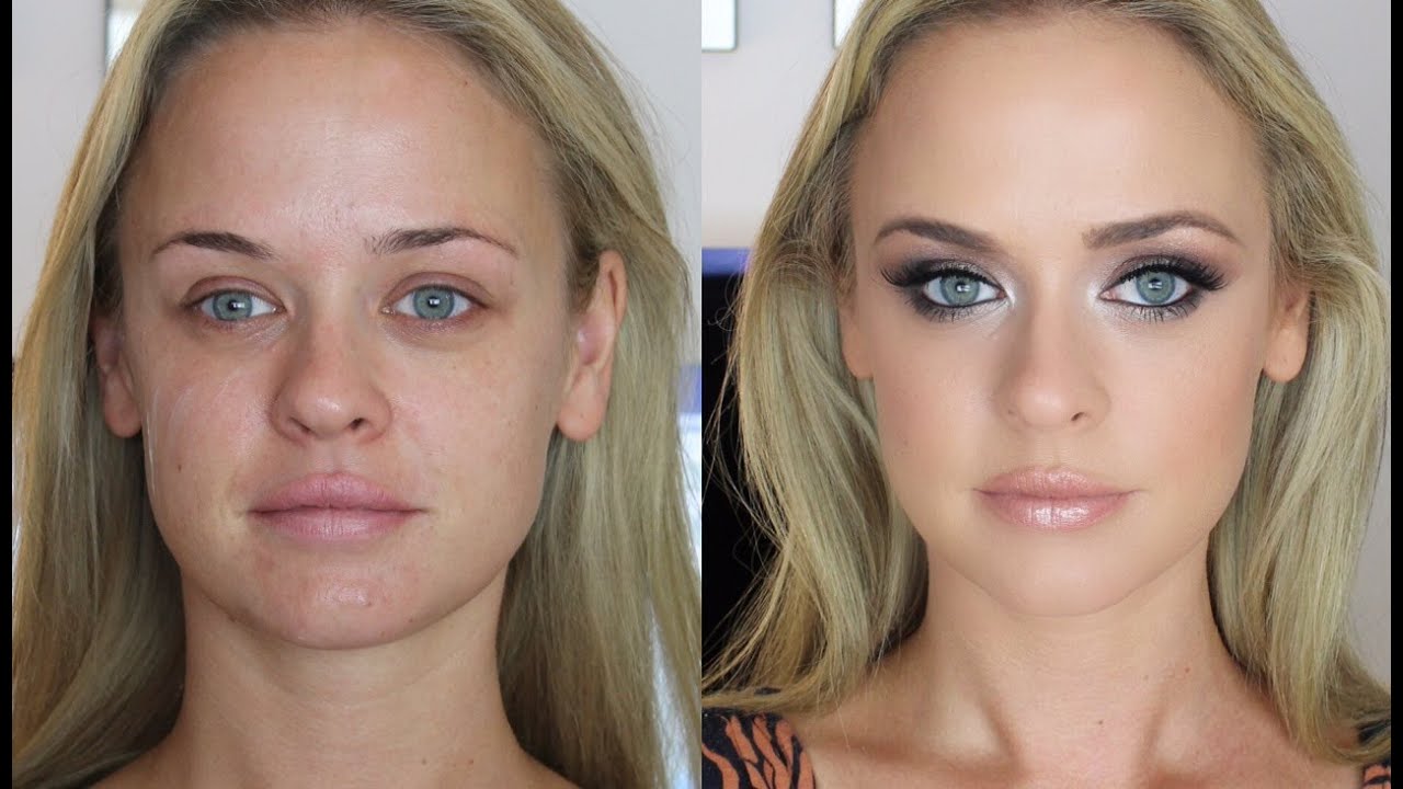 Smokey Eye Makeup Tutorial: Brown & Blue Eyes.