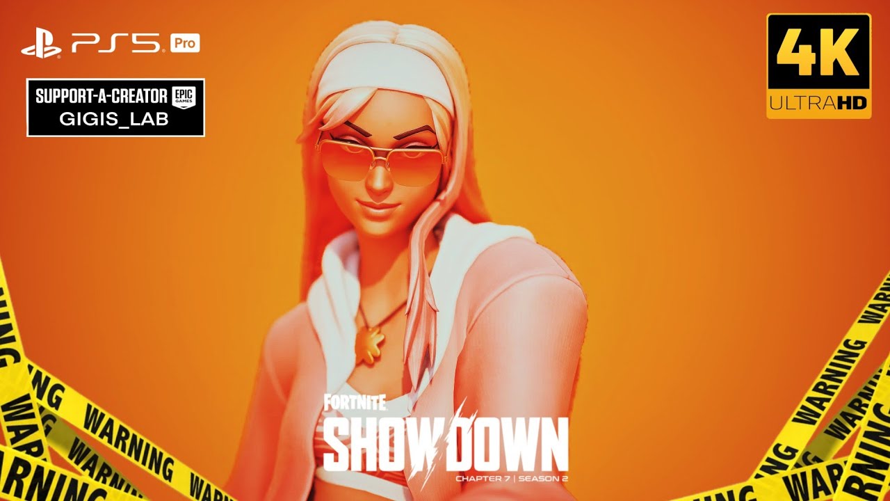 FORTNITE On PS5 PRO Gameplay CLARITY Skin Showcase Before You Buy Review 4K