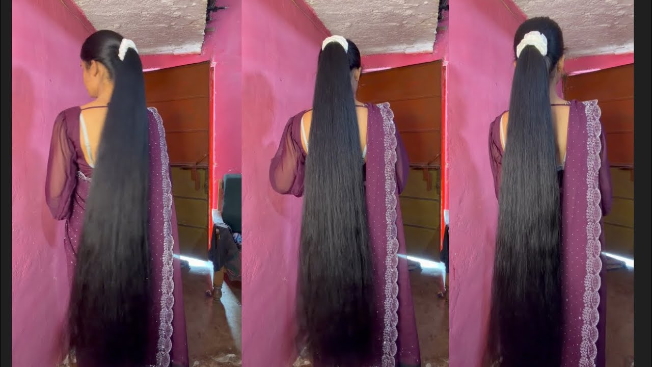 High Phonytail making #longhairs #hairstyle #viral #trending 