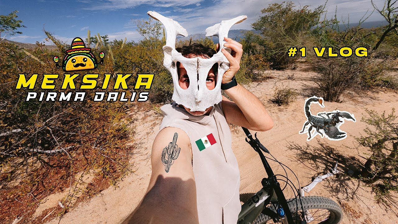 MEKSIKA: skrydis, miego kapsulės, MTB dviračių žygis ir karštos versmės (1 dalis)
