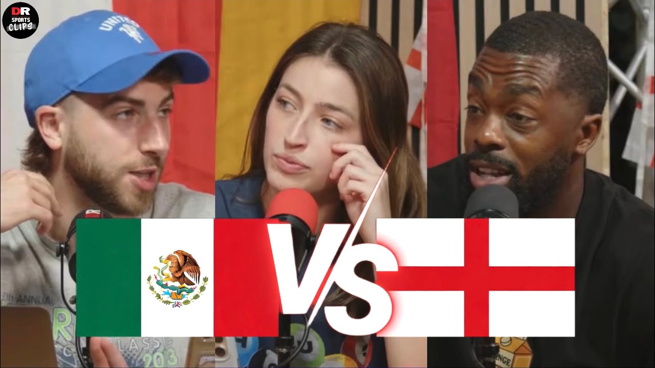 England Fans REACT to Mexico vs England CLASH!